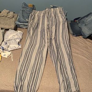 Striped float pants